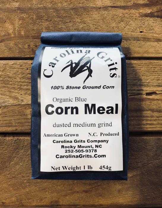 Blue Cornmeal - medium grind (16oz) - Limited Stock!