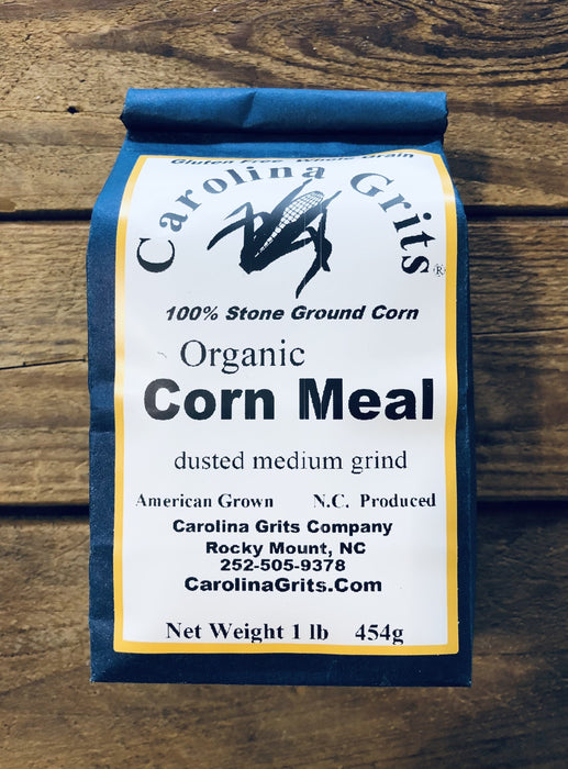 Organic Cornmeal - medium grind (16oz) - limited stock