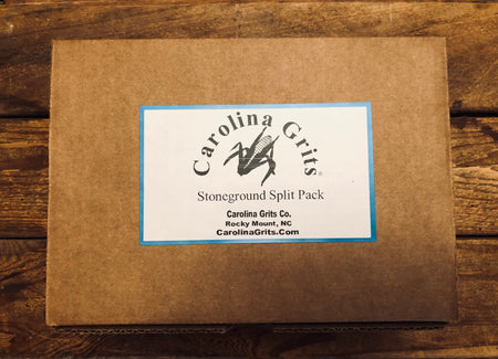 Outside of Carolina Grits Gift Pack Box