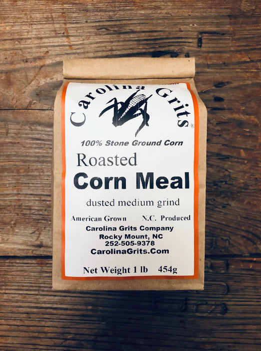 Fire Roasted - Stone Ground Cornmeal - Medium Grind (16oz) - limited stock